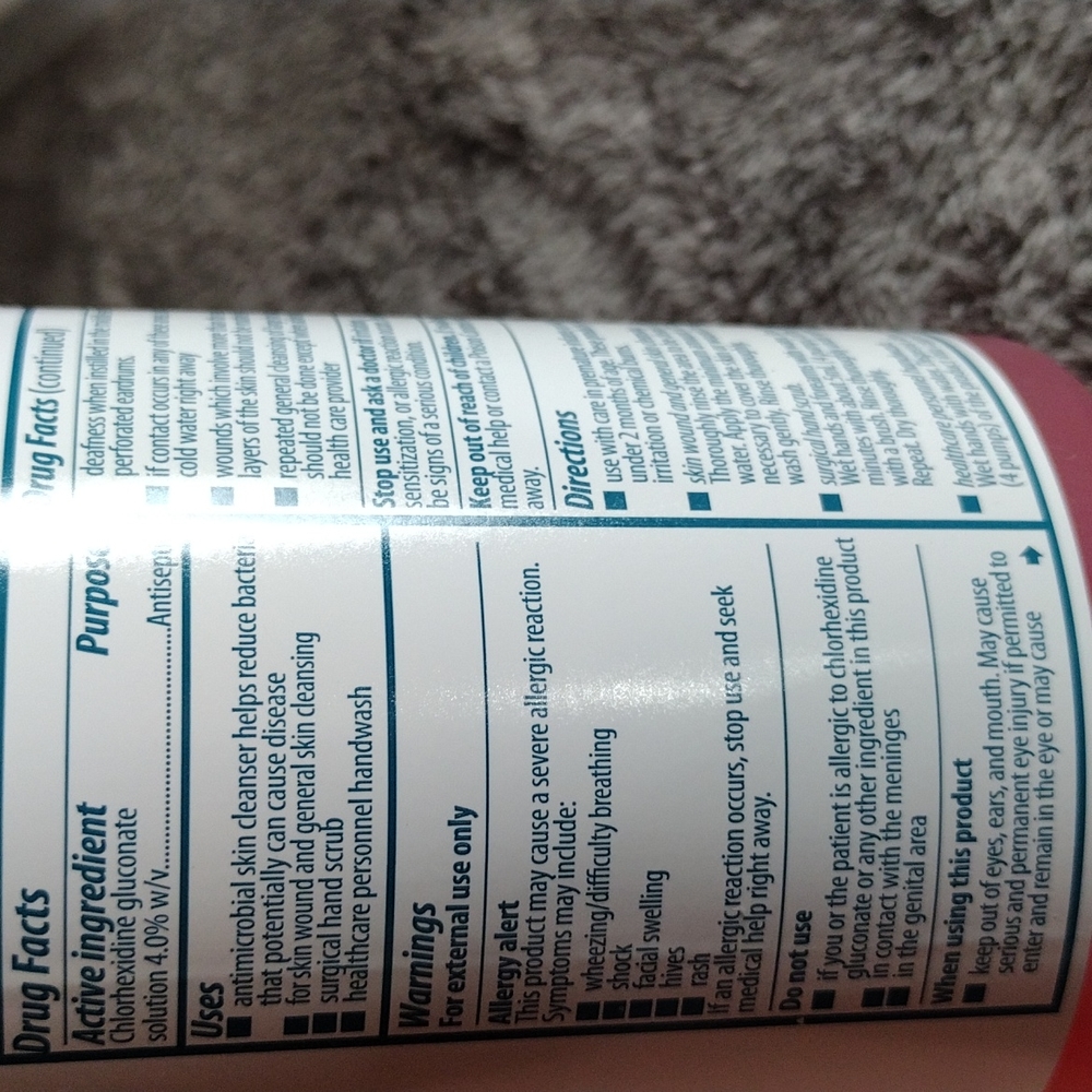 3pk Hibiclens cleanser with pumpers 1-16Oz, 2-4oz. - Picture 6 of 8